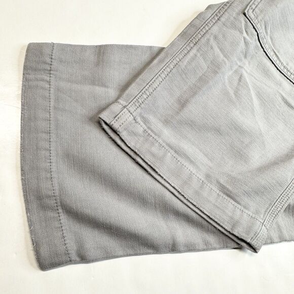 American Eagle 90s Straight Carpenter Jeans Womens 16 Short Light Gray Plus Size - Picture 12 of 12